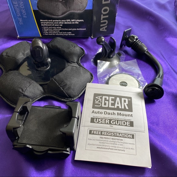 📌Accessory Power AutoDASHMOUNT USA GEAR Cell Phone Mount - Picture 5 of 12